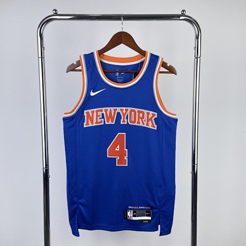 New York Knicks Derrick Rose #4 Away 23 Season Basketball Jersey