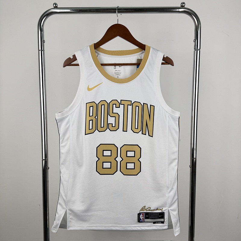 Boston Celtics #88 City Edition 26 Season Basketball Jersey