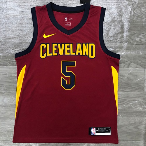 Cleveland Cavaliers #5 Red 17 Season Basketball Jersey