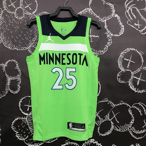 Minnesota Timberwolves Derrick Rose #25 Jumpman Basketball Jersey
