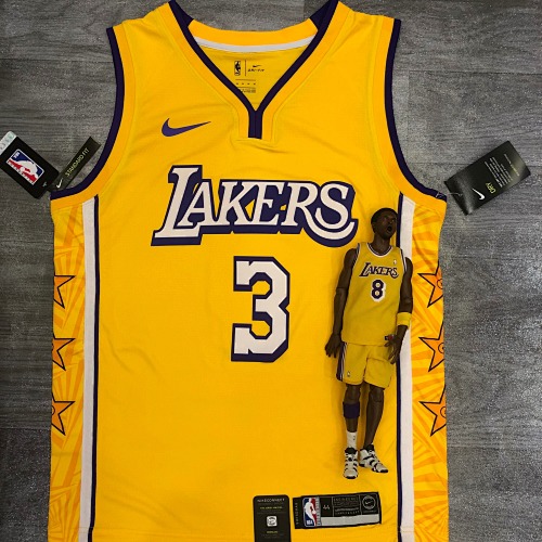 Los Angeles Lakers #3 Basketball Jersey