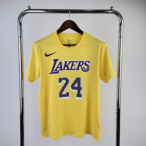 Los Angeles Lakers #24 Yellow Basketball Jersey