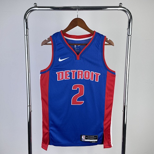 Detroit Pistons Cade Cunningham #2 Away 23 Season Basketball Jersey