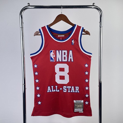 #8 Retro Edition All-Star Red 03 Season Basketball Jersey