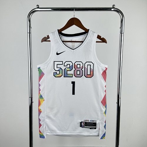Denver Nuggets #1 City Edition 25 Season Basketball Jersey