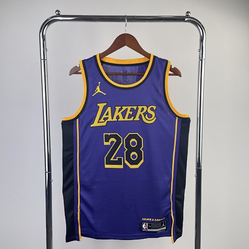 Los Angeles Lakers #28 Limited Edition Jumpman 23 Season Basketball Jersey