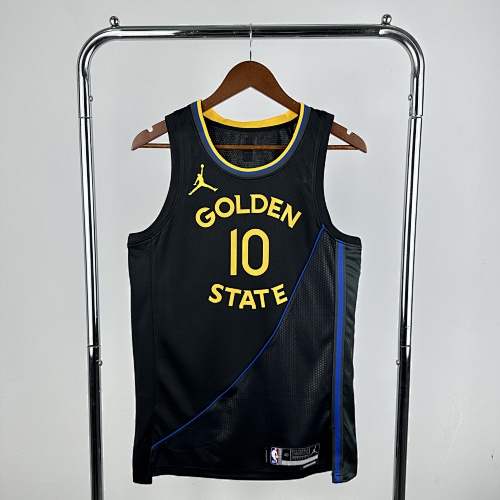 Golden State Warriors #10 Jumpman 25 Season Basketball Jersey