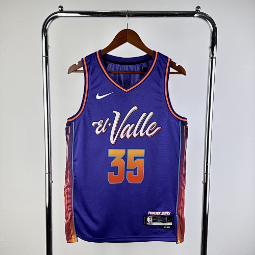 Phoenix Suns Kevin Durant #35 City Edition 24 Season Basketball Jersey