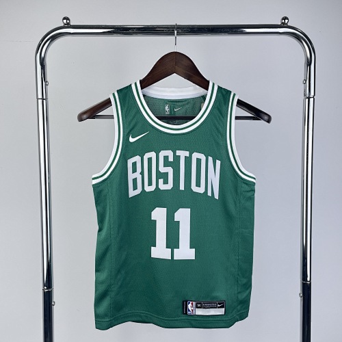 Boston Celtics Kyrie Irving #11 Green Kids Basketball Jersey