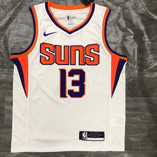 Phoenix Suns #13 White Basketball Jersey