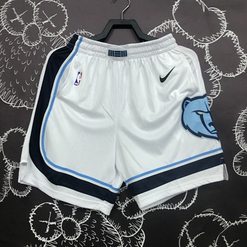 Memphis Grizzlies White Shorts