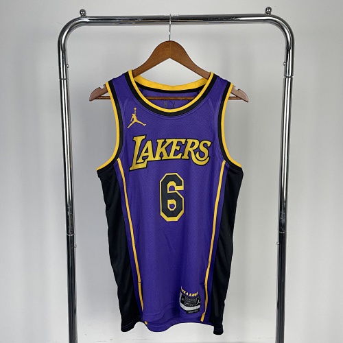 Los Angeles Lakers LeBron James #6 Limited Edition Jumpman 23 Season Basketball Jersey