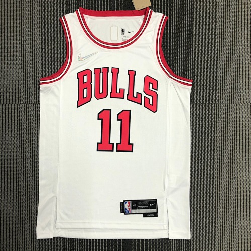 Chicago Bulls DeMar DeRozan #11 White Basketball Jersey