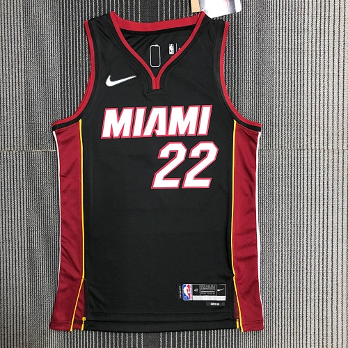 Miami Heat #22 Black Basketball Jersey