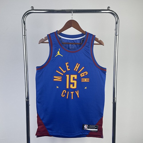 Denver Nuggets Nikola Jokic #15 Limited Edition Jumpman 23 Season Basketball Jersey