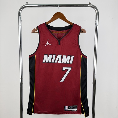 Miami Heat Giannis Antetokounmpo #7 Jumpman 23 Season Basketball Jersey