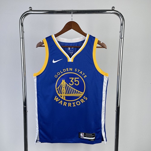 Golden State Warriors Kevin Durant #35 Away 23 Season Basketball Jersey