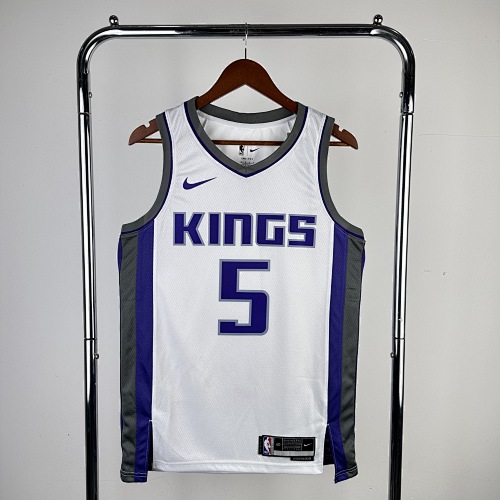 Sacramento Kings De'Aaron Fox #5 Home 23 Season Basketball Jersey