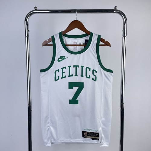 Boston Celtics Jaylen Brown #7 Retro Edition 22 Season Basketball Jersey