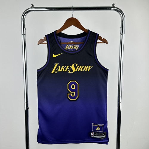 Los Angeles Lakers Jaylen Brown #9 City Edition 25 Season Basketball Jersey