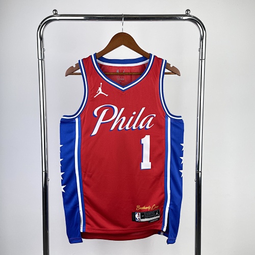 Philadelphia 76ers James Harden #1 Limited Edition Jumpman 23 Season Basketball Jersey