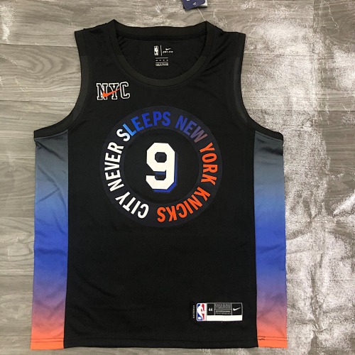 New York Knicks #9 City Edition 21 Season Basketball Jersey