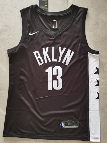 Brooklyn Nets James Harden Fan Edition Black Basketball Jersey