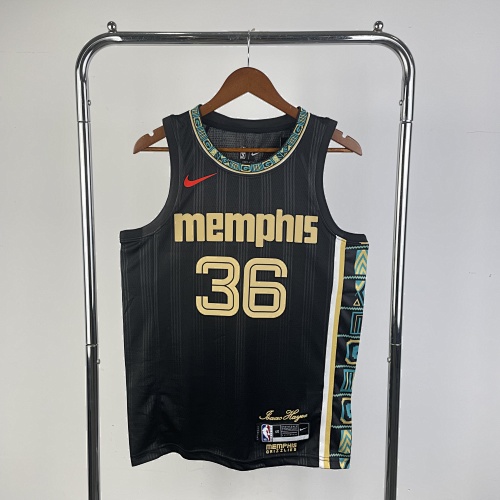 Memphis Grizzlies #36 Black 23 Season Basketball Jersey