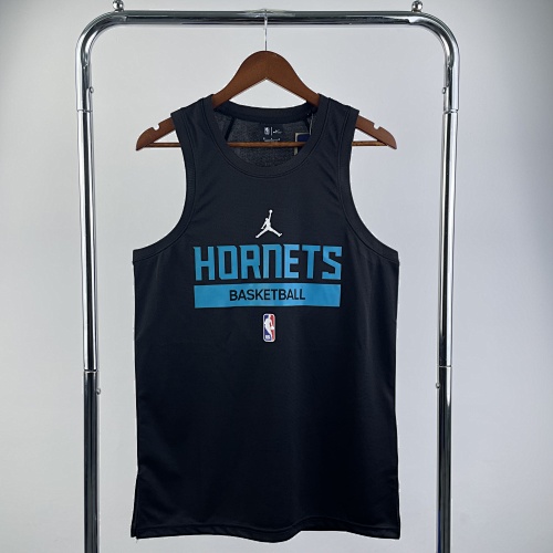 Charlotte Hornets Player Edition Training Black 23 Season Training Tank Top