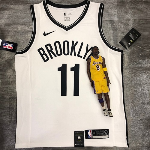 Brooklyn Nets Kyrie Irving #11 White Basketball Jersey