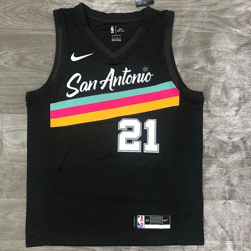 San Antonio Spurs #21 City Edition 21 Season Basketball Jersey