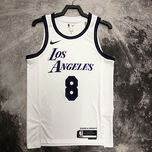 Los Angeles Lakers #8 City Edition 23 Season Basketball Jersey