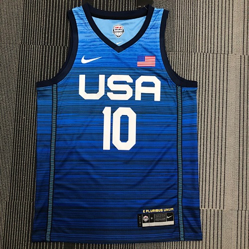 Jayson Tatum #10 2021 Season Basketball Jersey