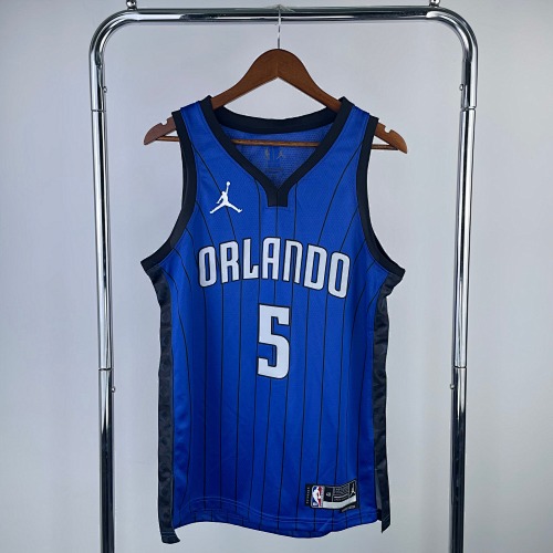 Orlando Magic #5 Jumpman 23 Season Basketball Jersey