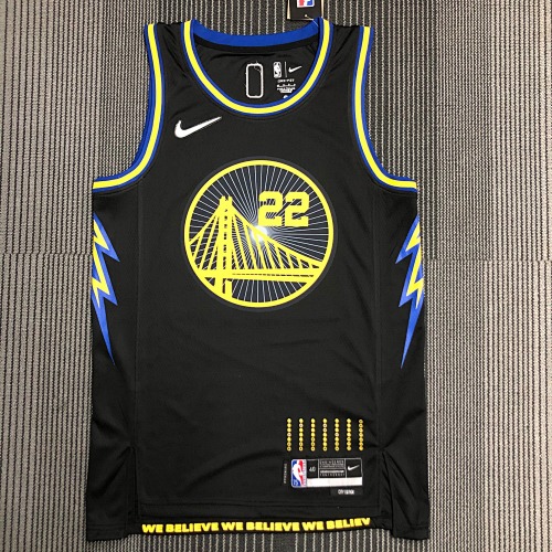 Golden State Warriors #22 City Edition 22 Season Basketball Jersey