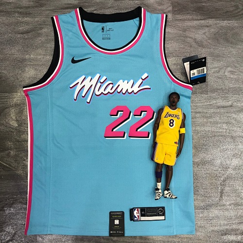 Miami Heat #22 Blue Basketball Jersey