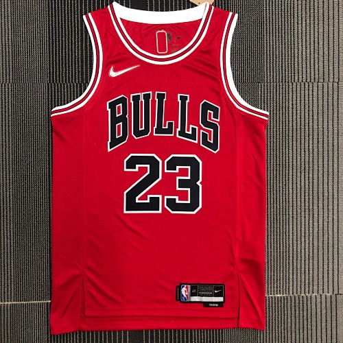 Chicago Bulls Michael Jordan #23 Red Basketball Jersey