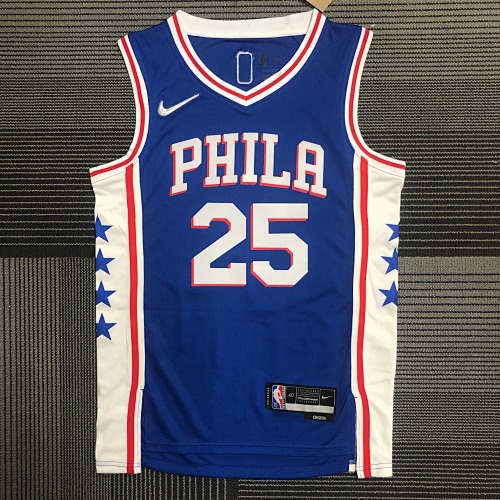 Philadelphia 76ers #25 Basketball Jersey