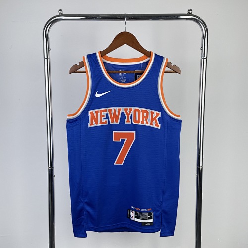 New York Knicks #7 Away 23 Season Basketball Jersey