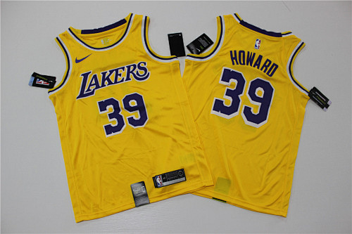 Los Angeles Lakers Fan Edition Yellow Basketball Jersey