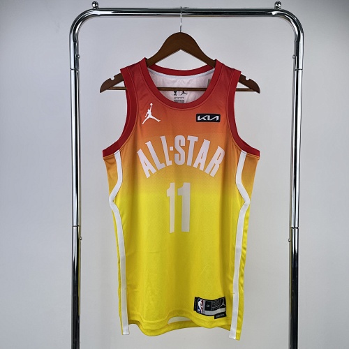 DeMar DeRozan #11 All-Star Yellow 23 Season Basketball Jersey