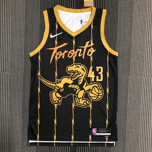 Toronto Raptors Pascal Siakam #43 City Edition 22 Season Basketball Jersey