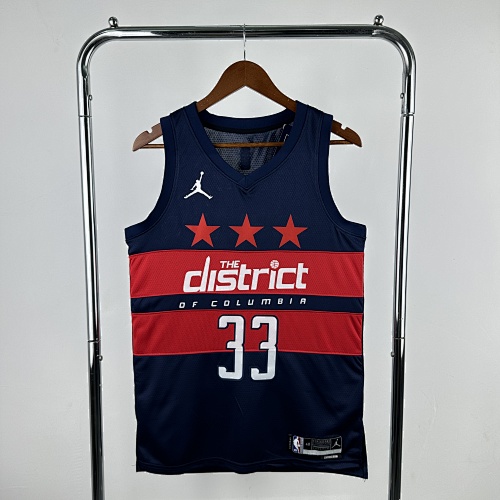 Washington Wizards #33 Jumpman 25 Season Basketball Jersey