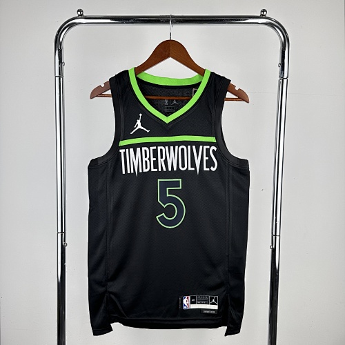 Minnesota Timberwolves Anthony Edwards #5 Limited Edition Jumpman 23 Season Basketball Jersey