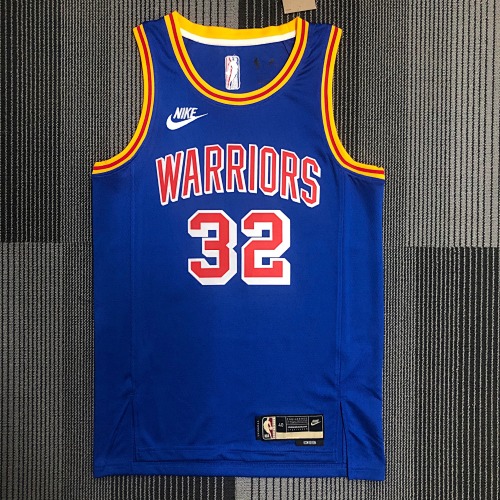 Golden State Warriors #32 Retro Edition Basketball Jersey