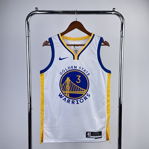 Golden State Warriors Jordan Poole #3 White 23 Season Basketball Jersey