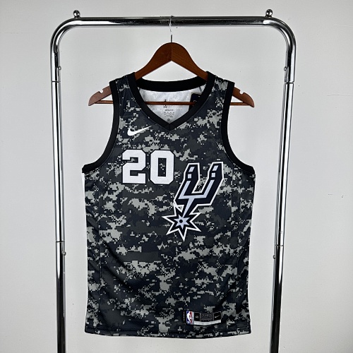 San Antonio Spurs #20 Basketball Jersey