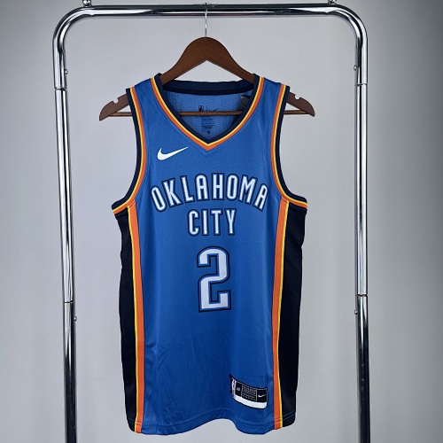 Oklahoma City Thunder Shai Gilgeous-Alexander #2 Basketball Jersey