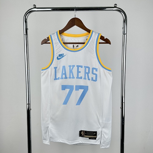 Los Angeles Lakers Luka Doncic #77 Retro Edition 23 Season Basketball Jersey