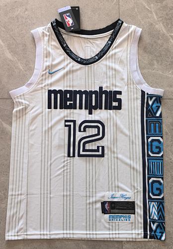 Memphis Grizzlies Ja Morant City Edition White Basketball Jersey